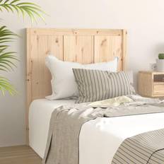 vidaXL brown, 80.5 Solid Wood Pine Bed Bed Headboard