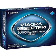 Reseptfrie legemidler Viagra Reseptfri 50mg 8 st Tablett