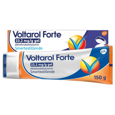 GSK Reseptfrie legemidler Voltarol Forte 23.2mg/g 150g Gel