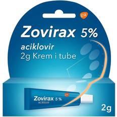 GSK Reseptfrie legemidler Zovirax 5% 2g Krem