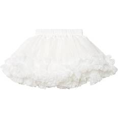 Dolly By Le Petit Tom Frilly Nederdel - Off White