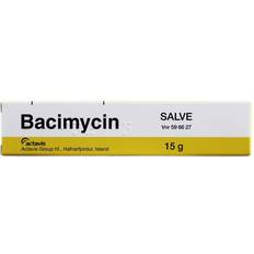 Reseptfrie legemidler Bacimycin 15g Salve