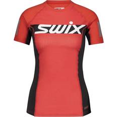 Ski T-skjorter & Singleter Swix RaceX Carbon SS W - Fiery Red