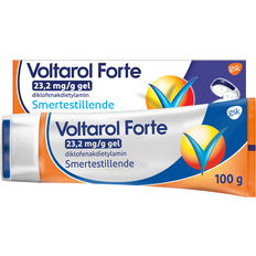 GSK Reseptfrie legemidler Voltarol Forte 23.2mg/g 100g Gel