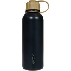 OYOY Pullo water bottle 52 cl Anthracite-Camel