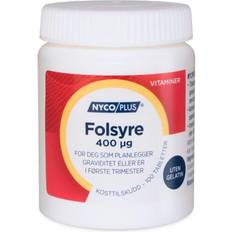 Vitaminer & Mineraler på salg Nycoplus Folic Acid 400µg 100 st