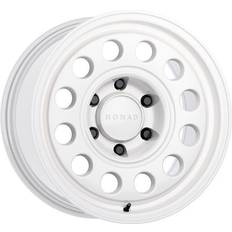 Nomad Convoy Wheel, 15x7 with 5 on 114.3 Bolt Pattern - White
