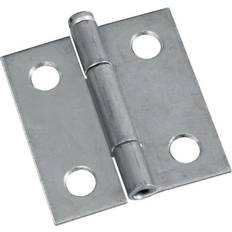 Fasteners National Hardware V508-1.5x1.5 1-1/2" 1-1/2" Full Inset Butt Cabinet Door Hinge with 7 lbs. Weight