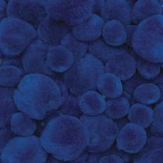 Pom Poms Colorations Pom-Poms Blue 100 Pieces