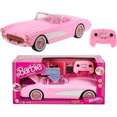 Hot Wheels Dolls & Doll Houses Hot Wheels RC Barbie Corvette from Barbie the Movie