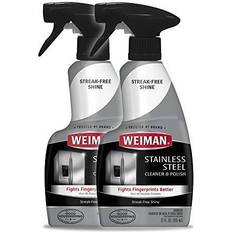 Kitchen refrigerators Weiman stainless steel cleaner and polish 12 ounce 2 removes fingerprints, water marks grease appliances refrigerators.