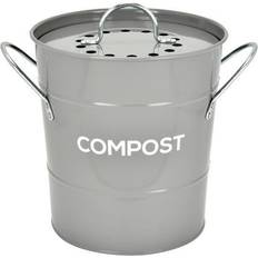 Spigo steel kitchen compost with vented charcoal
