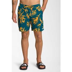 The North Face Swimwear The North Face Men’s Class V Ripstop Boardshorts Size: 36 Blue Coral Tropical Paint Brush Print