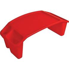 Lap desk with storage Deflecto 39502RED Antimicrobial Lap Desk Tray
