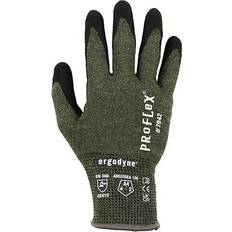 Knee Pads Ergodyne ProFlex ProFlex 7042 Nitrile Coated Cut-Resistant Gloves, ANSI A4, Heat Resistant, Green, Medium, Quill Green