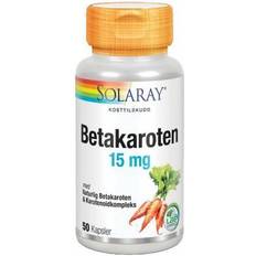 A-vitaminer Vitaminer & Mineraler Solaray Betakaroten 15mg 50 st