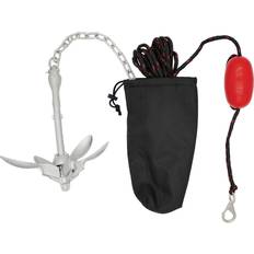 Extreme Max Kayak anchor kit board small ski boattector complete deluxe grapnel 3.5 lbs