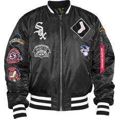 Alpha Industries Outerwear Alpha Industries New Era Chicago White Sox MA-1 Bomber Jacket Black
