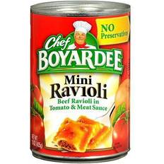 6 cans chef boyardee beef mini ravioli sauce