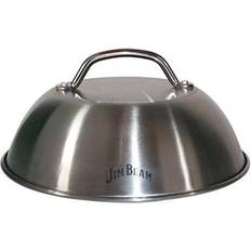 Jim Beam Smoke Dust & Pellets Jim Beam jb0181 9" burger cover and cheese melting dome, silver