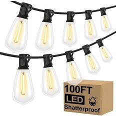 Led lights strips Brightever LED Outdoor Black 50 Lamps