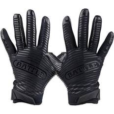 Accessories Battle Sports Adult Doom 1.0 Football Receiver Gloves Black