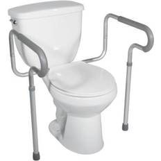 White Toilets Drive Medical Toilet Safety Frame Model rtl12000