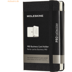 Moleskine Binders & Folders Moleskine Professional Business Card Holder, XS, Black