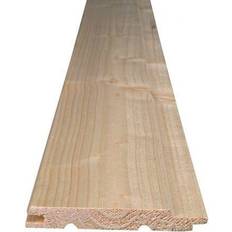 Platten Profilholz Fichte Tanne A-Sortierung Schrägprofil 200 x 9,6 cm 12,5 mm