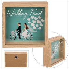 Spardosen Holz-Spardose Hochzeitskasse