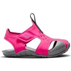 Sandals Children's Shoes Nike Toddler Sunray Protect 2 Sandals - Hyper Pink/Smoke Grey/Fuchsia Glow