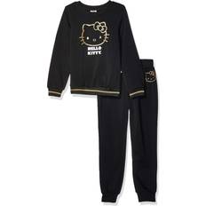 Hello Kitty Children's Clothing Hello Kitty Toddler Sweatshirt & Pant Active Set 2pic - Black