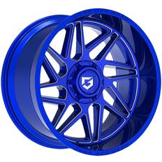20" - Blue Car Rims Off Road 20x12 6X135 761BLM Blue Wheel Rim Qty 1