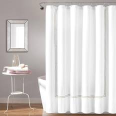Bathroom shower curtains Lush Decor Hotel Collection Shower