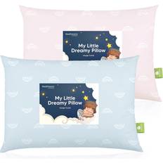 2pk Toddler Pillow Soft Organic Cotton Toddler Pillows for Sleeping
