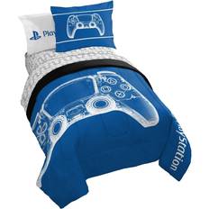 Bed Set Jay Franco PlayStation X-Ray Gamer 7 Piece Full Bed Set