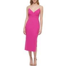 Guess Dresses Guess V-neck Chain-strap Side-cutout
