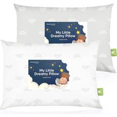 Bed Pillows 2pk Toddler Pillow Soft Organic Cotton Toddler Pillows for Sleeping