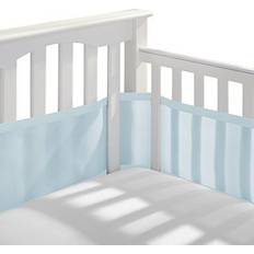 Bumpers BreathableBaby Mesh Liner for Cribs, 4-Sides, Classic 3mm Light