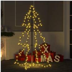 vidaXL Cone Tree Holiday 4x3 ft/5x3 Christmas Lamp