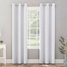 White Curtains & Accessories Sun Zero Riley Kids40x63"