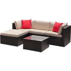 Outdoor Lounge Sets Flamaker Patio Furniture Set Outdoor Lounge Set