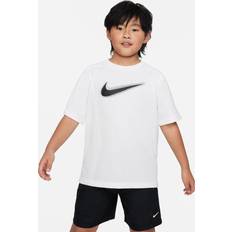 Weiß Tanktops Nike Dri-fit Multi T-Shirt Weiß
