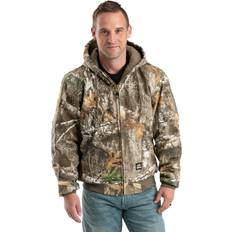 L Work Jackets Berne Men's Realtree Edge Camouflage Insulated Hooded Jacket