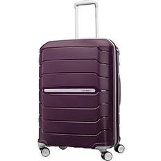 Purple Suitcases Samsonite Freeform Hardside Expandable Double Spinner