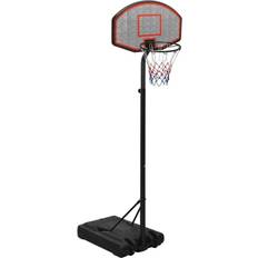 Svarte Basketballstativer vidaXL Basketball Stand Black 237-307 cm Polyethene
