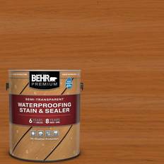 Behr Premium 1 gal. #ST-533 Cedar Naturaltone Semi-Transparent Brown