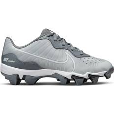 Baseball Shoes Children's Shoes Nike Alpha Huarache 4 Keystone PS/GS - Wolf Grey/Cool Grey/Pure Platinum/White