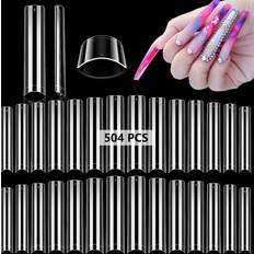 Quaferen XXL Professional Acrylic Nail Tips 504-pack