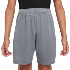 Nike Boy's Dri-FIT Training Shorts - Smoke Grey/Black